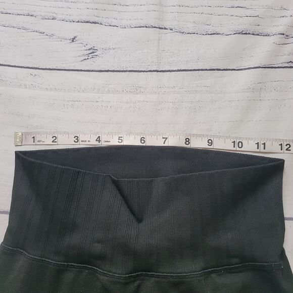 Athleta Size S Seamless High Rise Intarsia Knit Leggings Athleisure Barre Gym - Picture 3 of 7